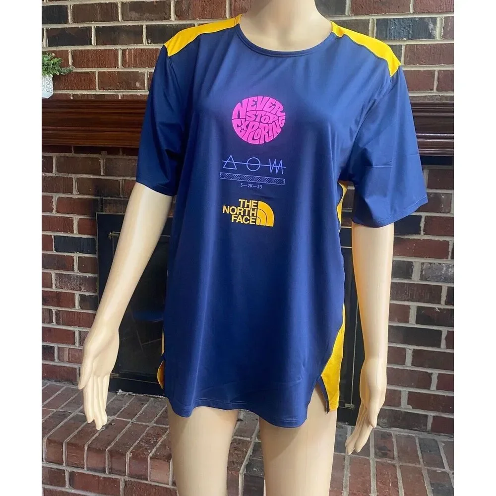 The North Face Adult TRAILWEAR Lost Coast Active Short Sleeve Tee Size Small New